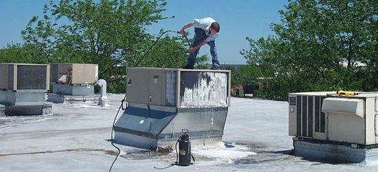 Rooftop Unit AC Powerwash